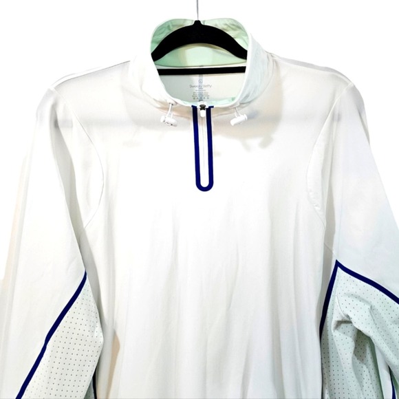 Sweaty Betty Zero Gravity Run Zip Up Long Sleeve Pullover Size 12 - Picture 3 of 10